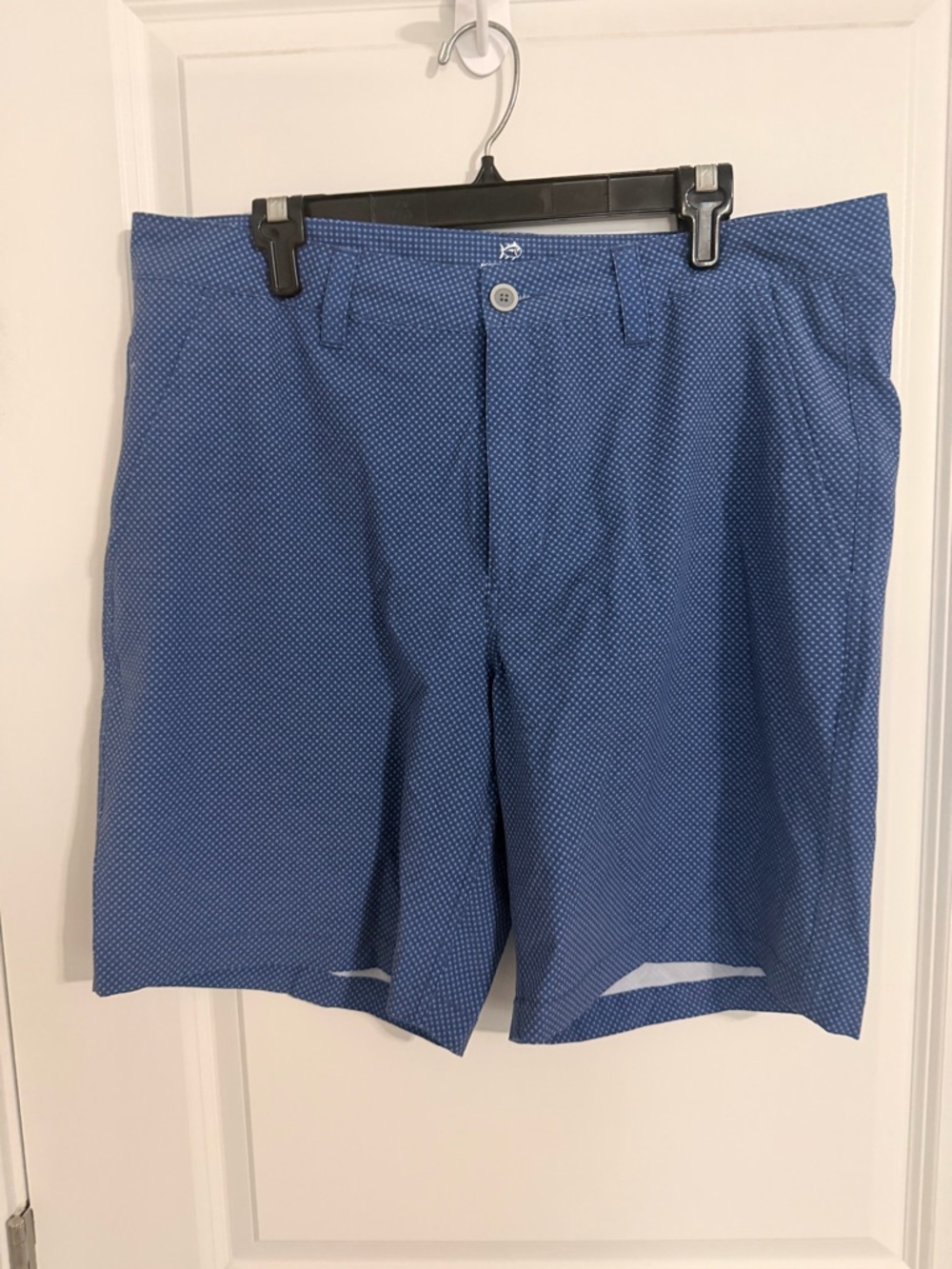 Southern Tide-Blue Microdot Golf Shorts
